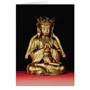 Cartão Buddha assentado