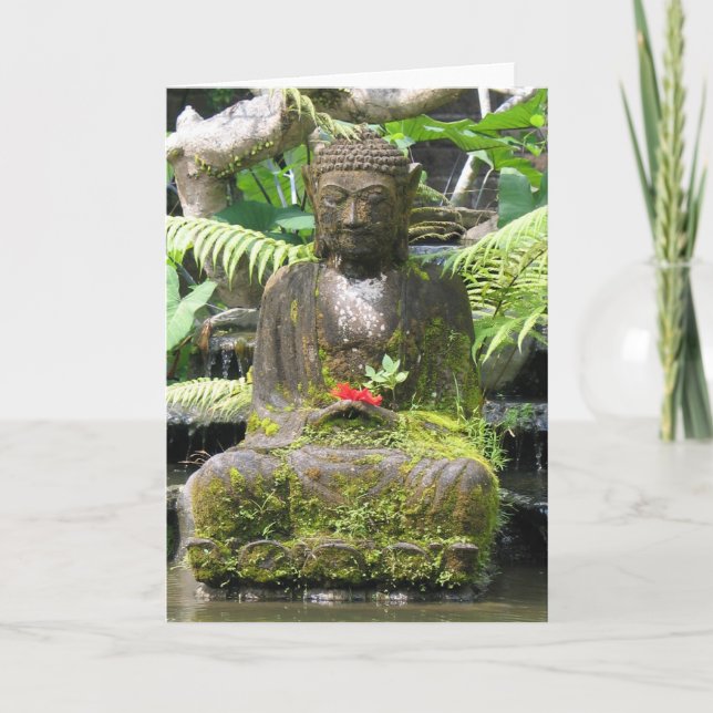 Cartão Buddha Bali (Frente)