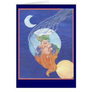 Cartão Buddha melhora o mundo