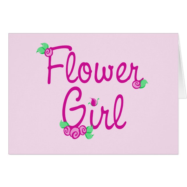 Cartão Buds de Amor/ Casamento (Frente Horizontal)