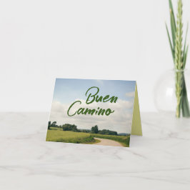 Cartão Buen Camino de Santiago - Santo James Way