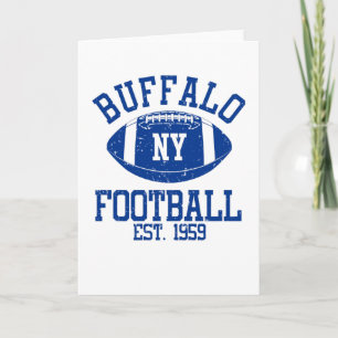 Cartão Buffalo Football Fan Gift Ideia Presente