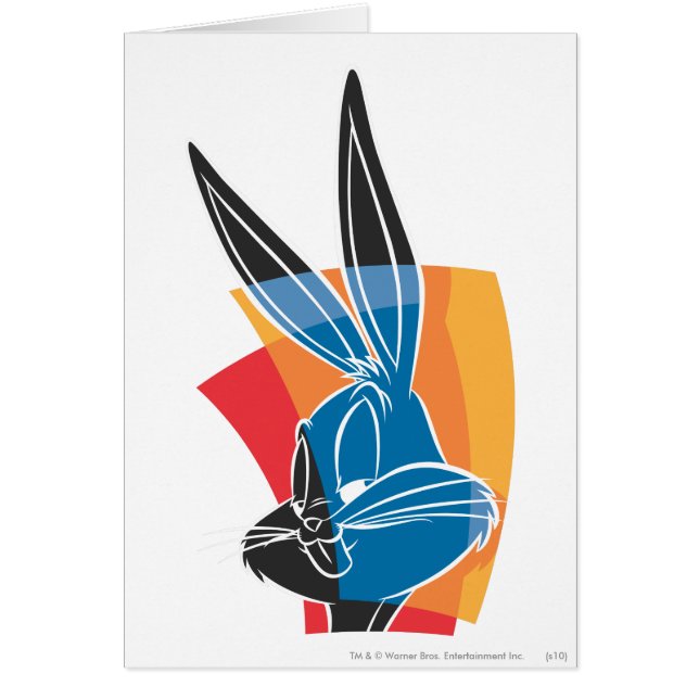 Cartão BUGS BUNNY™ Expressivo 3 (Frente)