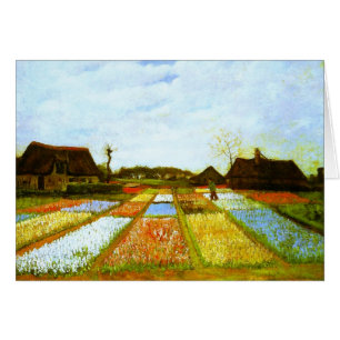 Cartão Bulb Fields Van Gogh Fine Art