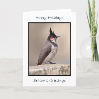 Cartão Bulbul Indiano