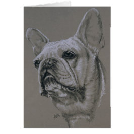 Cartão Buldogue Francês