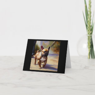 Cartão Buldogue Francês