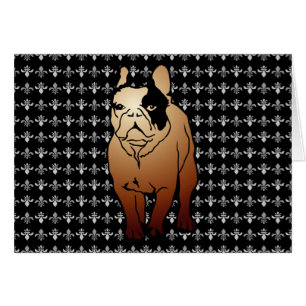 Cartão Buldogue Francês