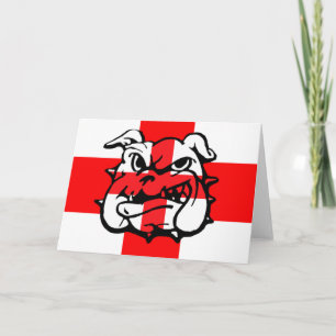 Cartão Buldogue Inglês