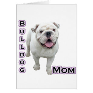 Cartão Buldogue Mãe 4