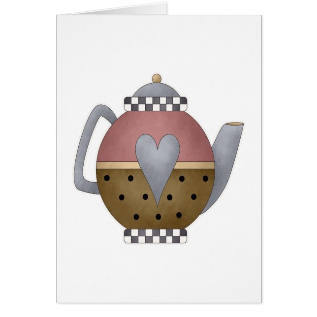 Cartão Bule (Frente)