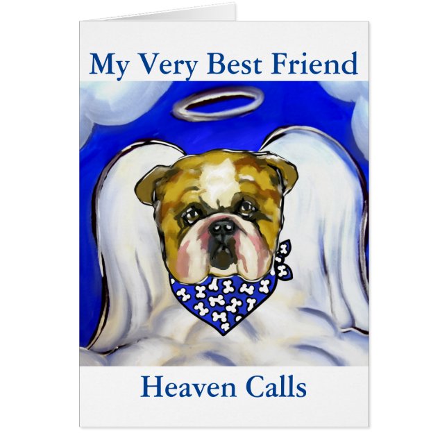 Cartão Bull Dog (Frente)