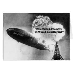 Cartão Bull Market Crash Humor