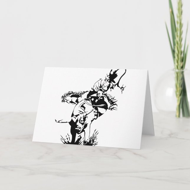 Cartão Bull Rider (Frente)