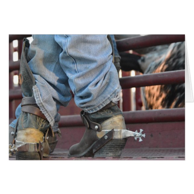 Cartão Bull Rider e Bull Western Card (Frente Horizontal)