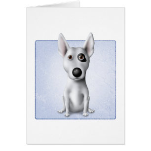 Cartão Bull terrier