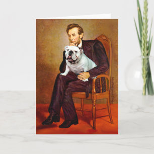 Cartão Bulldog Inglês 9 - Lincoln