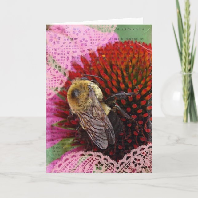 Cartão Bumble Bee (Frente)