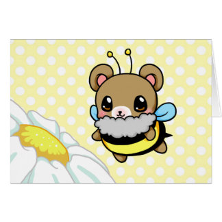 Cartão Bumble o urso