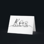 Cartão Bumbuns do filhote de cachorro<br><div class="desc">Cartão</div>