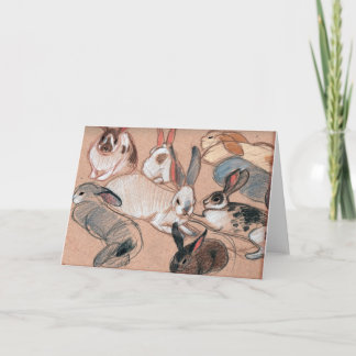 Cartão Bunnies!