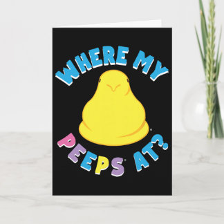 Cartão Bunnies Easter Where My Bunnies At Clic Chick 