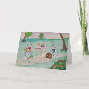 Cartão Bunny Birthday Card