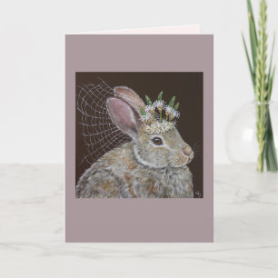 Cartão Bunny Bride