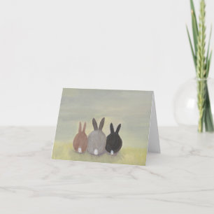 Cartão Bunny Rabbit Card