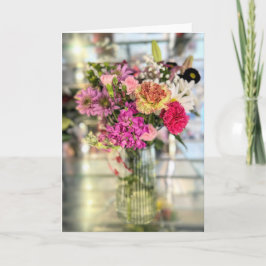 Cartão Buquê alegre