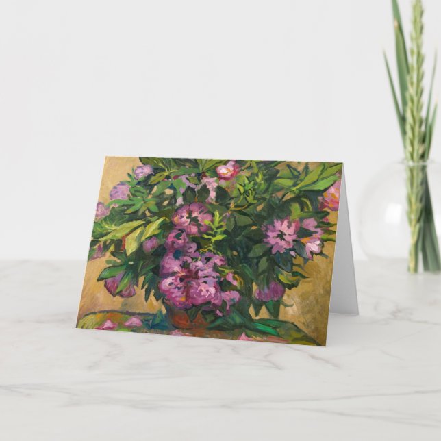 Cartão Buquê de Fleurs | Paul-Elie Gernez (Frente)