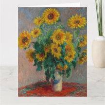 Buquê de Girassóis por Claude Monet