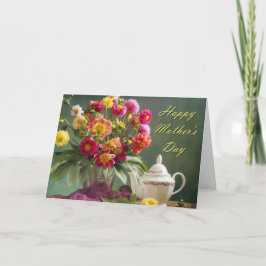 Cartão Buquê dia de as mães