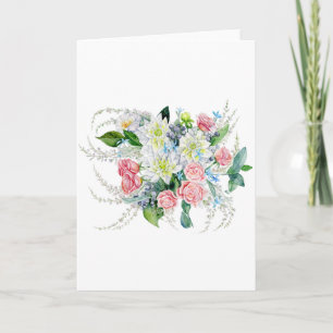 Cartão Buquê Floral