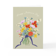 Buquê Floral Aquarela Dia das Mães