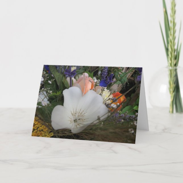 Cartão Buquê, Jardim Orgânico UCSC (Frente)