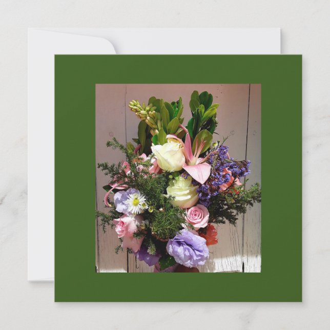 Cartão Buquê mexicano (Frente)