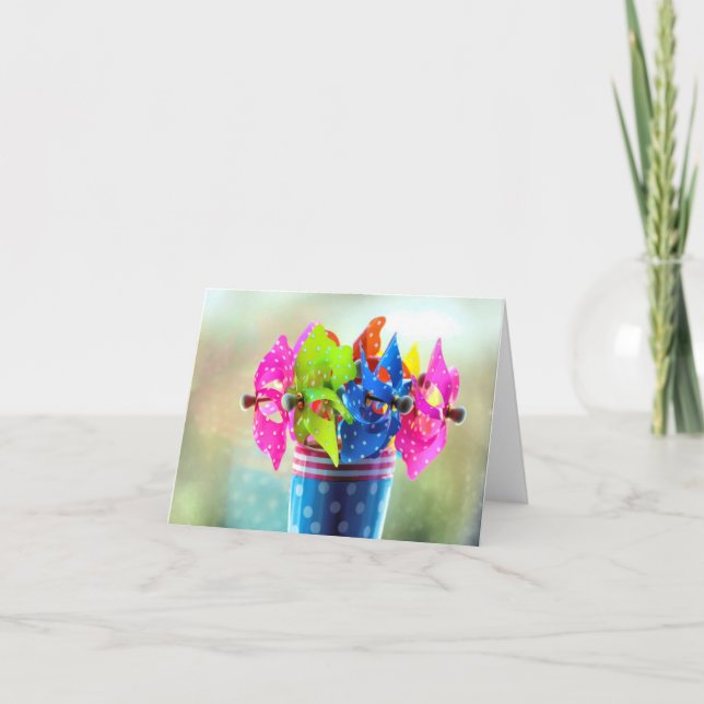 Cartão Buquê Pinkers (Frente)