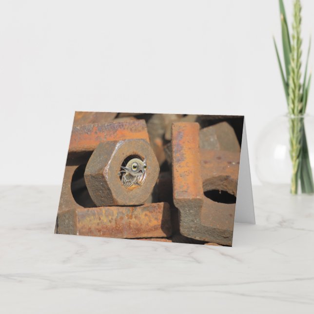 Cartão Buraco alienígena (Frente)