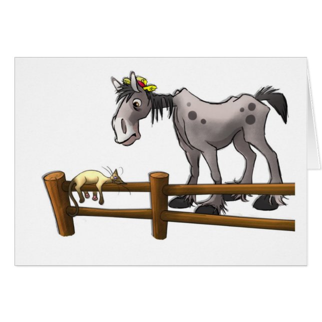 Cartão Buraco-preguiçoso (Frente Horizontal)