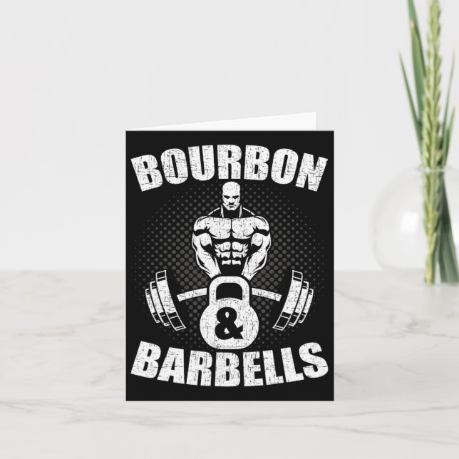 Cartão Burbon Barbells Malhação Codificação (Frente)