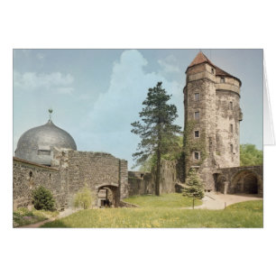 Cartão Burg Stolpen, Torre Cosel