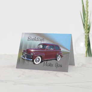 Cartão BurgCar antigo