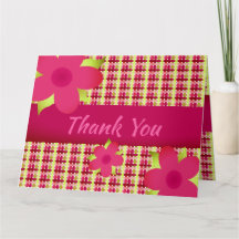 Burgundy Floral com Xadrez