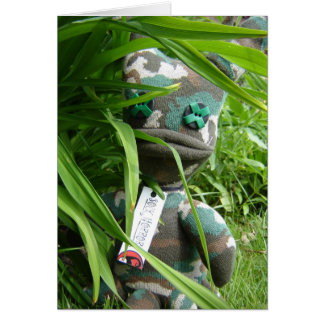 Cartão Burnark sob o cobrir