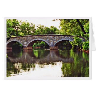 Cartão Burnside Bridge Antietam