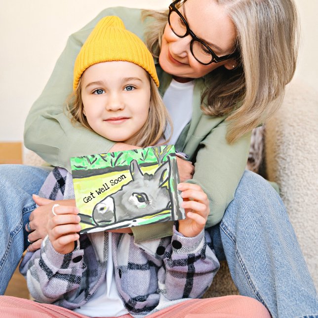 Cartão Burro - Consiga Bem Em Breve (Criador carregado)