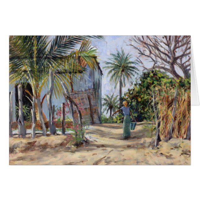 Cartão Buscando a água 2005 (Frente Horizontal)