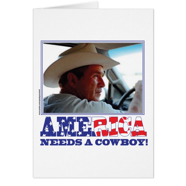 Cartão BushAMERICA (Frente)