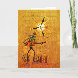 Cartão Busker Greeting Card